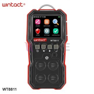 WINTACT WT8811 เครื่องวัดออกซิเจน/CO/H2S/แก๊สติดไฟได้ (4 IN 1)