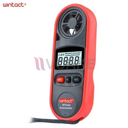 WINTACT WT816A เครื่องวัดความเร็วลมแบบใบพัด Vane Anemometer - Image 2