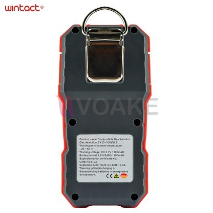 WINTACT WT8801 Combustible Gas Monitor เครื่องวัดแก๊สติดไฟได้ - Image 2