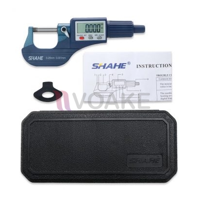SHAHE รุ่น 5205-25 ไมโครมิเตอร์ (0.000 ถึง 25.000mm) - Image 2