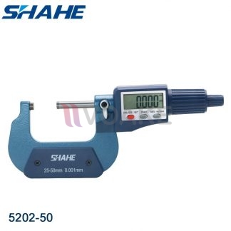 SHAHE รุ่น 5205-50 ไมโครมิเตอร์ (25.000 ถึง 50.000mm)