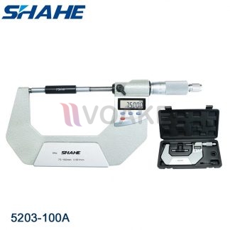 SHAHE รุ่น 5203-100A ไมโครมิเตอร์แบบ IP65 (75.000 ถึง 100.000mm)