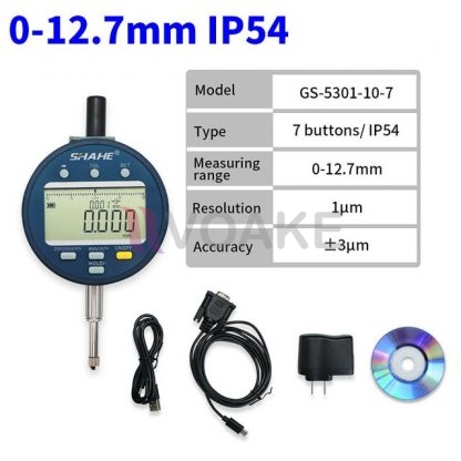 SHAHE รุ่น GS-5301-10-7 ไดอัลเกจแบบไมครอน 7 ปุ่ม (12.7mm)