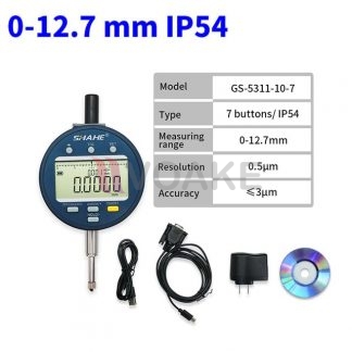 SHAHE รุ่น GS-5311-10-7 ไดอัลเกจแบบไมครอน 7 ปุ่ม (12.7mm)