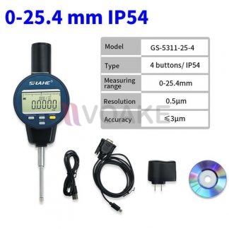 SHAHE รุ่น GS-5311-25-4 ไดอัลเกจแบบไมครอน 4 ปุ่ม (25.4mm)