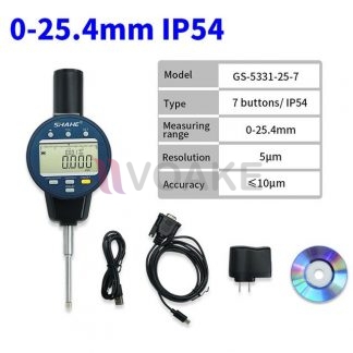 SHAHE รุ่น GS-5331-25-7 Dial Gauge แบบไมครอน 7 ปุ่ม (25.4mm)