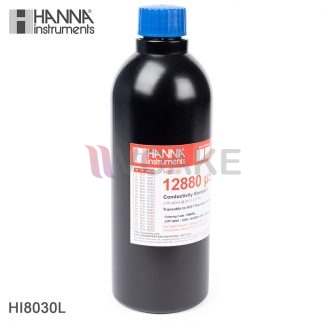HANNA รุ่น HI8030L น้ำยาสอบเทียบ 12,880 µS/cm Conductivity Standard (500 mL)