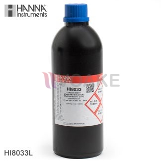 HANNA รุ่น HI8033L น้ำยาสอบเทียบ 84 µS/cm Conductivity Standard (500 mL)