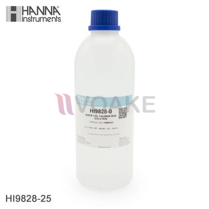 HANNA HI9828-25 น้ำยาสอบเทียบ Quick Calibration Solution (500 mL)