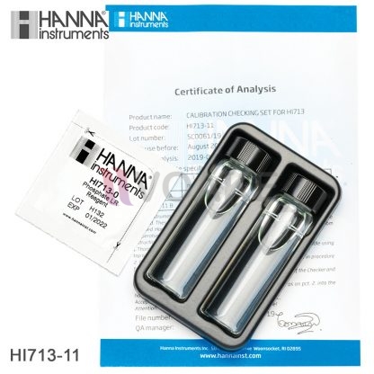HANNA รุ่น HI713-11 น้ำยาสอบเทียบฟอสเฟต 1.00 ppm Phosphate Calibration
