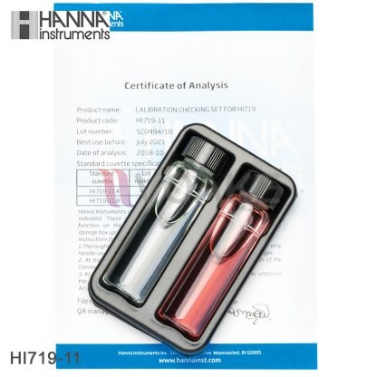 HANNA รุ่น HI719-11 น้ำยาสอบเทียบแมกนีเซียม Magnesium Hardness Calibration