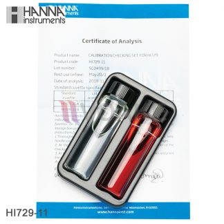 HANNA รุ่น HI729-11 น้ำยาสอบเทียบฟลูออไรด์ 1.00 ppm Fluoride Solution