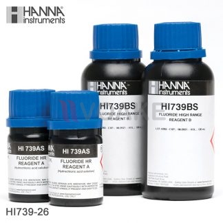 HANNA รุ่น HI739-26 ฟลูออไรด์ Fluoride Reagents สำหรับช่วงสูง (20 Tests)