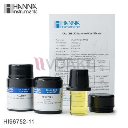 HANNA รุ่น HI96752-11 น้ำยาสอบเทียบแคลเซียม Calcium CAL Check