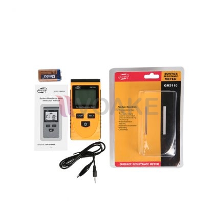 BENETECH GM3110 Surface Resistance Tester เครื่องวัดความต้านทานพื้นผิว - Image 3