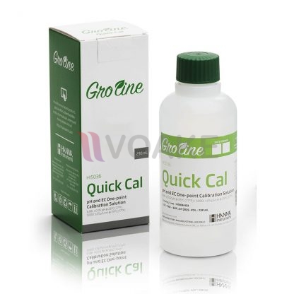HANNA รุ่น HI5036-023 น้ำยาสอบเทียบ pH/EC/TDS Calibration Solution (230mL)