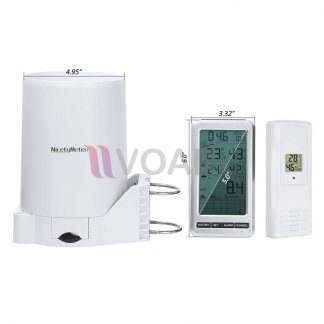 NicetyMeter รุ่น 0206 เครื่องวัดปริมาณน้ำฝนแบบดิจิทัล