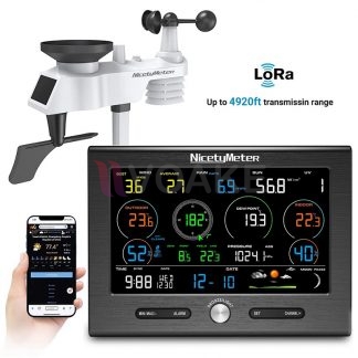 NicetyMeter รุ่น 0370L WiFi Weather Station ส่งสัญญาณได้ 1.5 กิโลเมตร