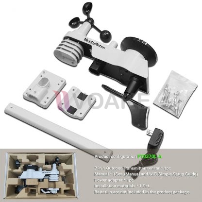 NicetyMeter รุ่น 0370L WiFi Weather Station ส่งสัญญาณได้ 1.5 กิโลเมตร - Image 2