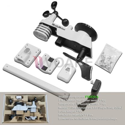 NicetyMeter รุ่น 0370 WiFi Weather Station พร้อม Sunlight และ UV - Image 2