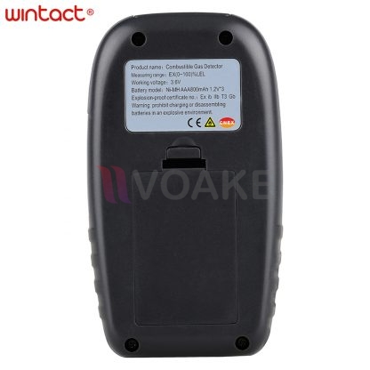 WINTACT รุ่น WT8823 LEL Detector เครื่องวัดก๊าซติดไฟได้แบบพกพา - Image 3
