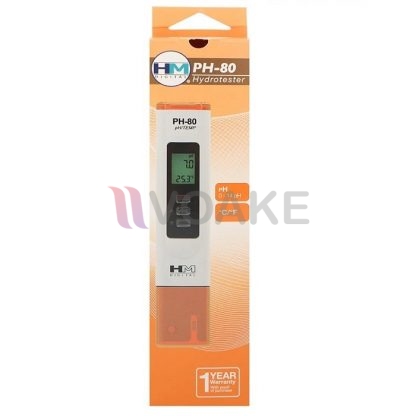 HM Digital รุ่น PH-80 เครื่องวัดความเป็นกรดและด่าง pH Meter แบบปากกา - Image 2
