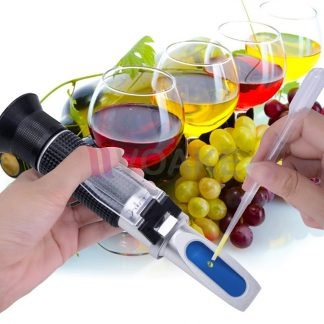 NicetyMeter 40WBrix สำหรับ Beer 0 ถึง 40% Brix Refractometer