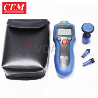 เครื่องวัดความเร็วรอบแบบ Contact/Photo Tachometer CEM AT-8