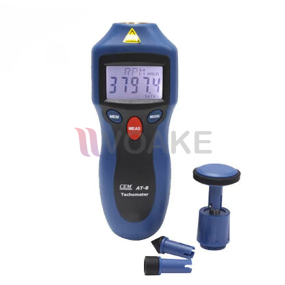 เครื่องวัดความเร็วรอบแบบ Contact/Photo Tachometer CEM AT-8 - Image 4