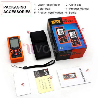VICTOR 842A เครื่องวัดระยะแบบเลเซอร์ (50 เมตร) - Image 2