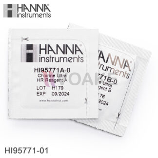 Reagents สำหรับ Total Chlorine HANNA ช่วงสูง HI95771-01 (100 Tests)