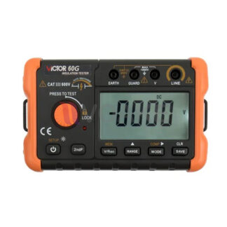 VICTOR รุ่น 60G  เครื่องวัดความเป็นฉนวน 49.9GΩ