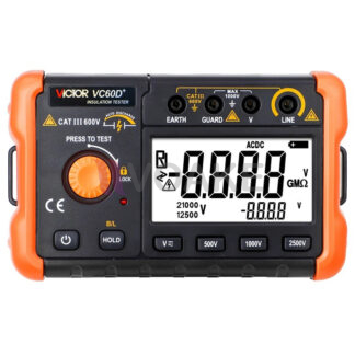 VICTOR 60D+ Insulation Tester 49.9GΩ เครื่องวัดความเป็นฉนวน